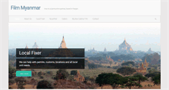 Desktop Screenshot of filmmyanmar.com