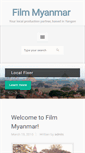 Mobile Screenshot of filmmyanmar.com